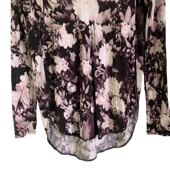 Aritzia Wilfred Long Sleeve Floral Tunic Top - Picture 5 of 9